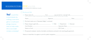 Cazenovia College Donation Form
