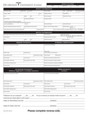 Patient Information and Consent Form