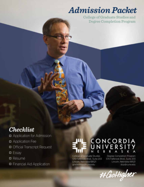 Graduate and Degree Completion Program Application