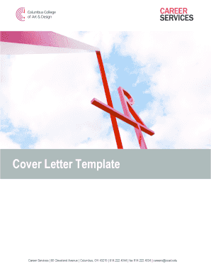 Cover Letter Template