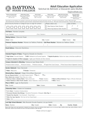 Florida Residency Claimant Information Form