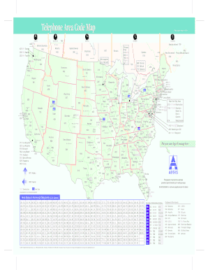 Fillable Online ct mansfield Telephone Area Code Map Fax Email Print ...