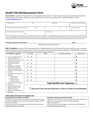 Health FSA Reimbursement Form - Montana Tech - mtech