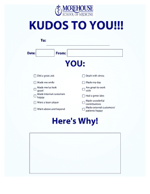 Employee Recognition Form