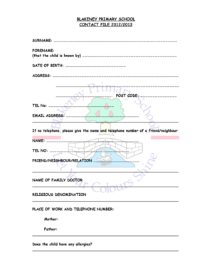 Form preview