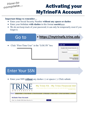 TrineFA Account Activation Form