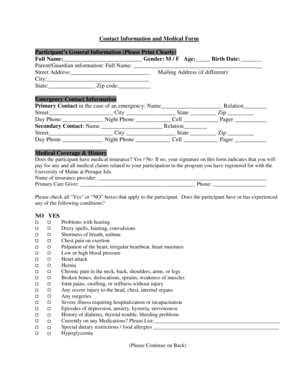 University of Maine Medical and Media Release Form