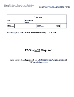 Licensed-Only Agent Application Form
