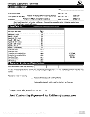 Mutual of Omaha Contract Information and Signature Form
