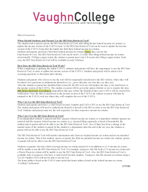 IRS Data Retrieval Tool Guide