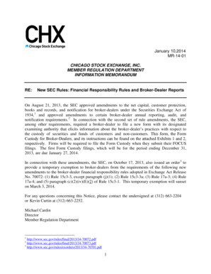 Form Custody for Broker-Dealers