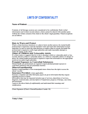 Confidentiality and Payment Policy Agreement
