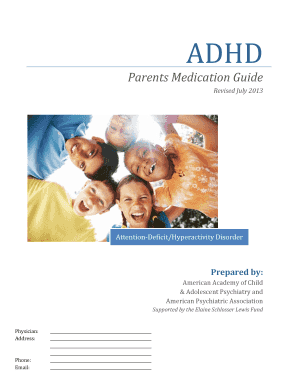 ADHD Parents Medication Guide