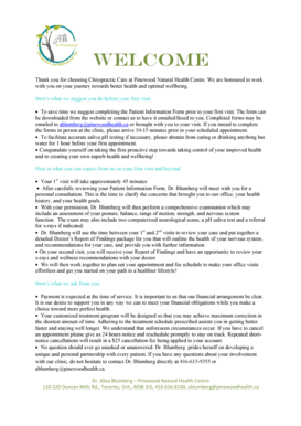 Patient Information Form