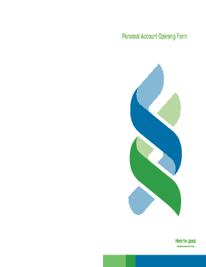 Standard Chartered Personal Account Opening Form