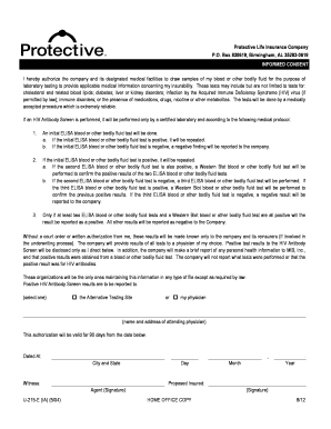 Informed Consent for Medical Testing