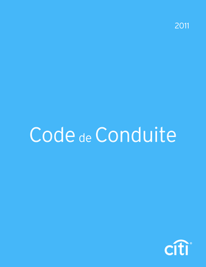 Code de Conduite