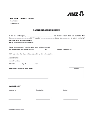 7 Sample Authorization Letters - Forms & Document ...