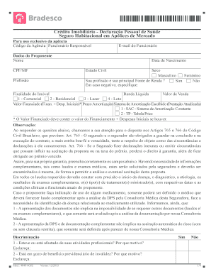 Declaração Pessoal de Saúde