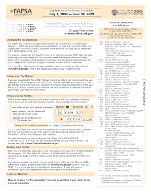 Free Application for Federal Student Aid