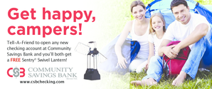 Community Savings Bank Tell-A-Friend Form