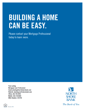 All-in-One Construction Loan Application