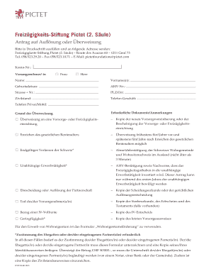 Antrag auf Auflösung oder Überweisung