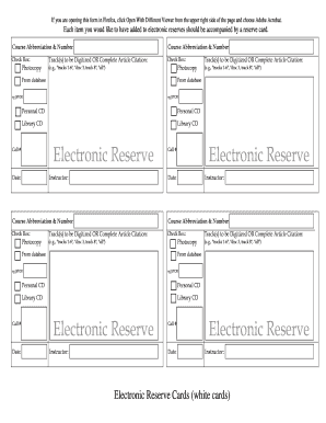Course Material Digitization Request Form