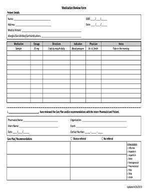 Form preview