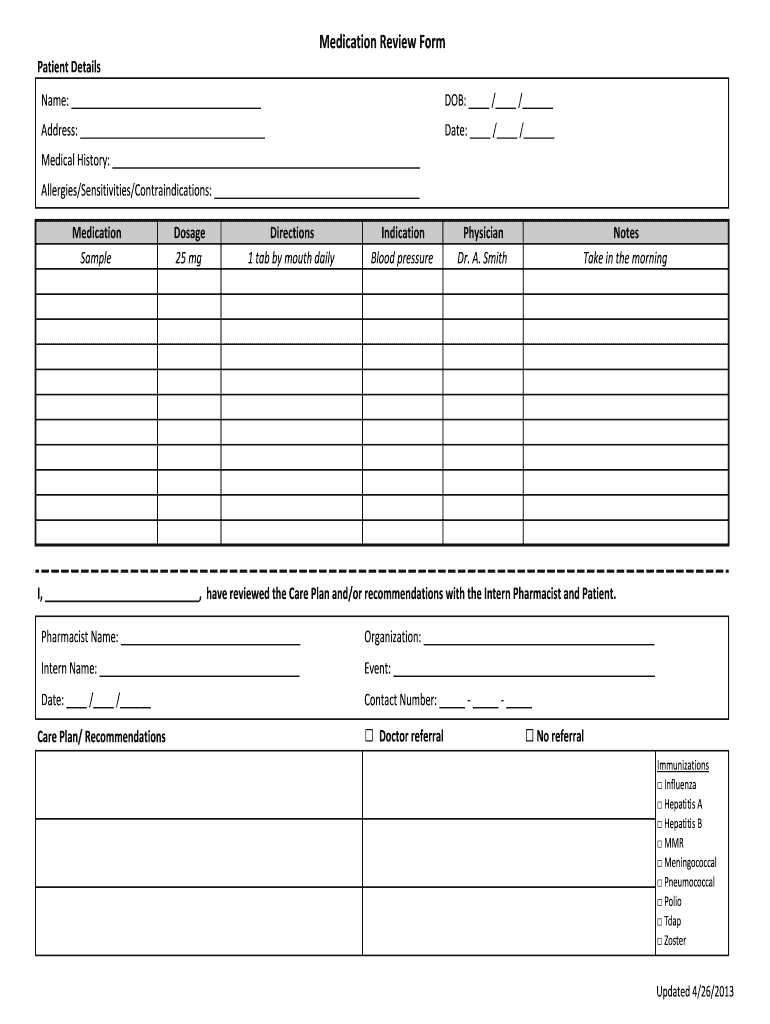 Form preview