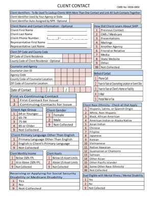 CMS-10028A Client Contact Form