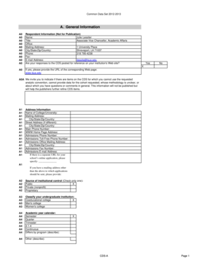 Common Data Set 2012-2013