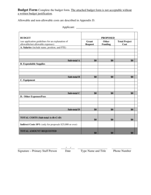 B2016b Centering Pregnancy c Budget Form - March of Dimes