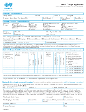 Health Change Application
