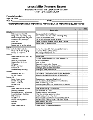 Accessibility Features Report