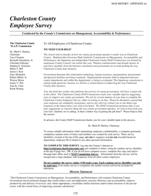 Charleston County Employee Survey