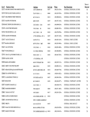Utah Business License Application