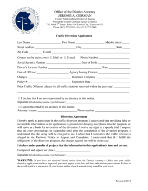 Traffic Diversion Application
