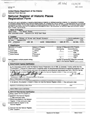 National Register of Historic Places Registration Form