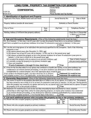 Colorado Senior Property Tax Homestead Exemption