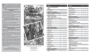 Crowley's Ridge State Park Bird Checklist