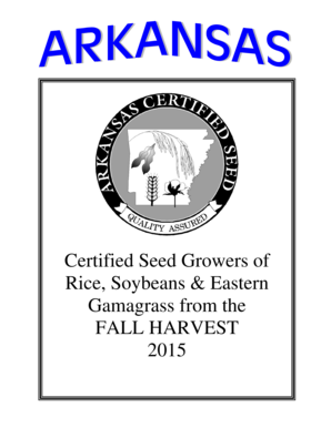 Certified Seed Growers of Rice Soybeans Eastern - plantboard arkansas