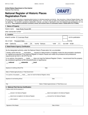 National Register of Historic Places Registration Form