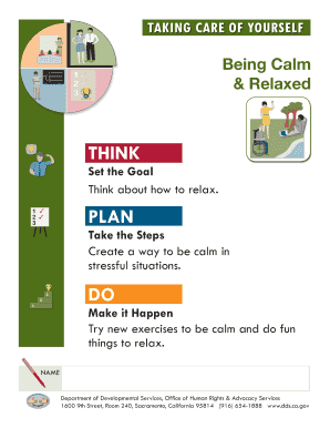 Self-Care Plan for Stress Management