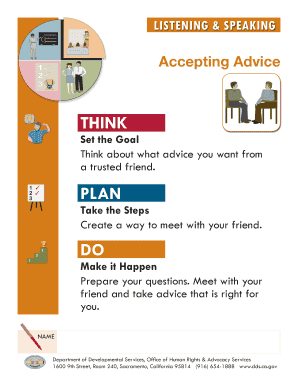 Accepting Advice Guide