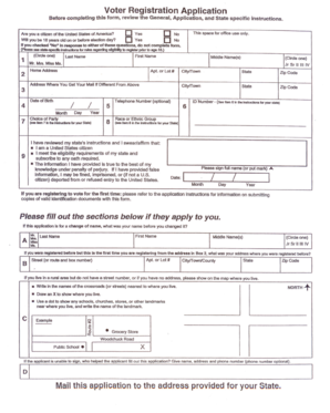 Voter Registration Application