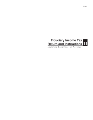 Louisiana Fiduciary Income Tax Return