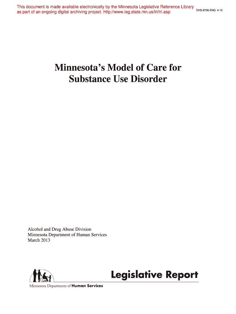 Fillable Online Minnesotas Model of Care for Fax Email Print - pdfFiller