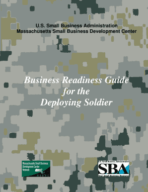 Business Readiness Guide for Deploying Soldiers