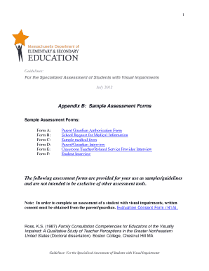 Parent Guardian Authorization Form